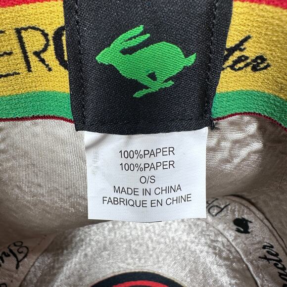 Peter Grimm Fedora Hat One Size Brown Black Striped Band 100% Paper Pork Pie Cap - Picture 7 of 8